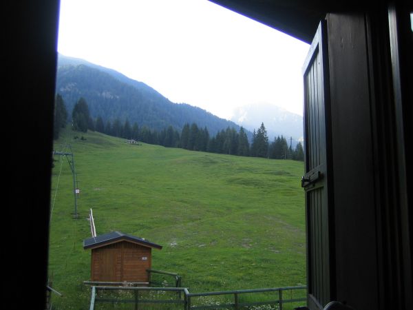 vista dal rifugio campras