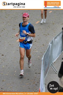 CRISTIAN ALLA MARATONA DI AMSTERDAM OCT 2007